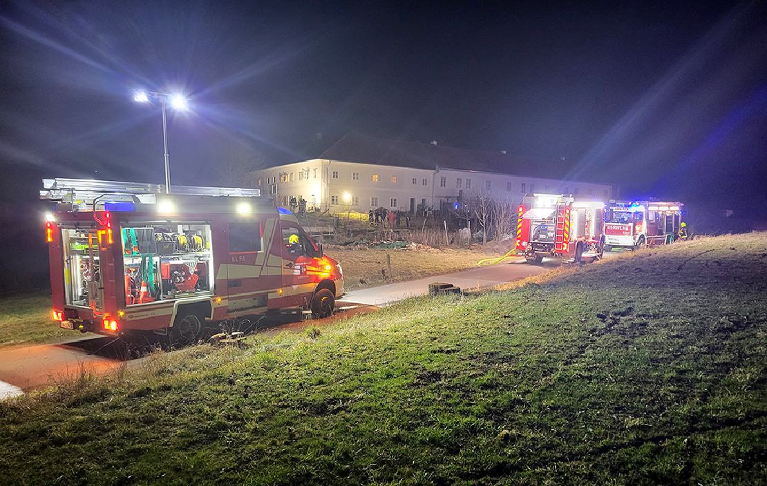 Feuer am Dach